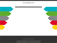 Tablet Screenshot of otravelagent.com
